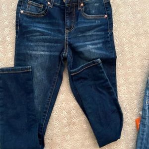 RSQ new with tags. Blue denim leggings size 7